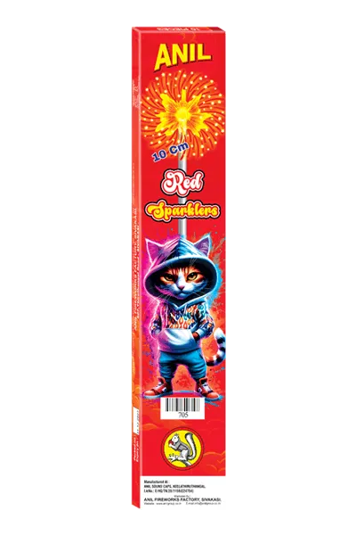 10 cm Deluxe Red Sparklers