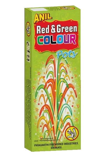 Red & Special Colour Pots  